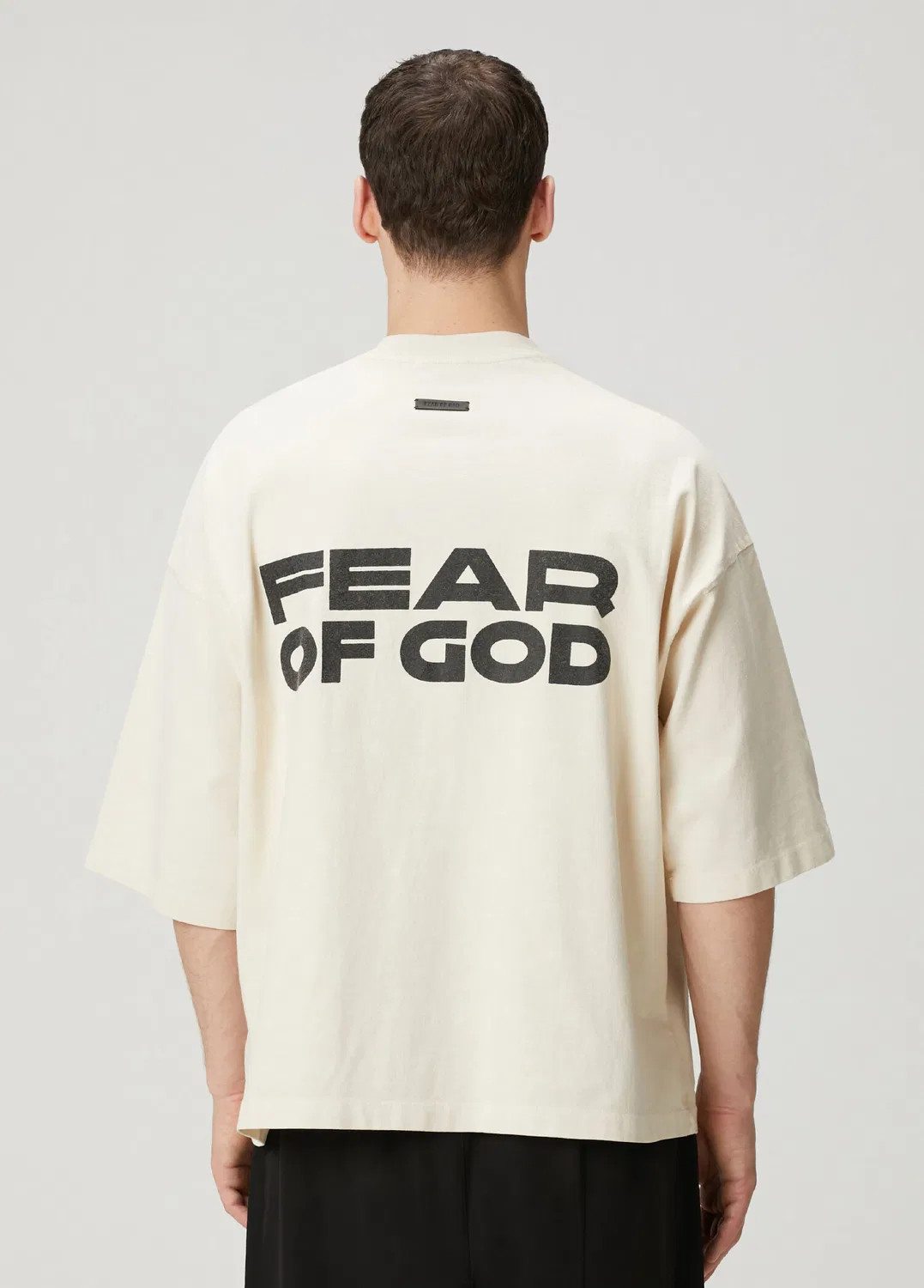 Футболка Relaxed Disciple Fear Of God, кремовый — фото 4