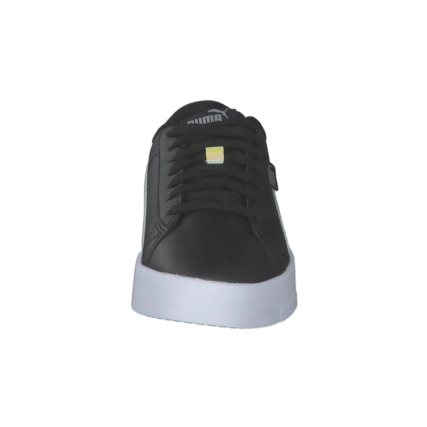 Детские кроссовки для девочек с голографическим принтом Jada Holo Jr Puma, Schwarz Silber — фото 3