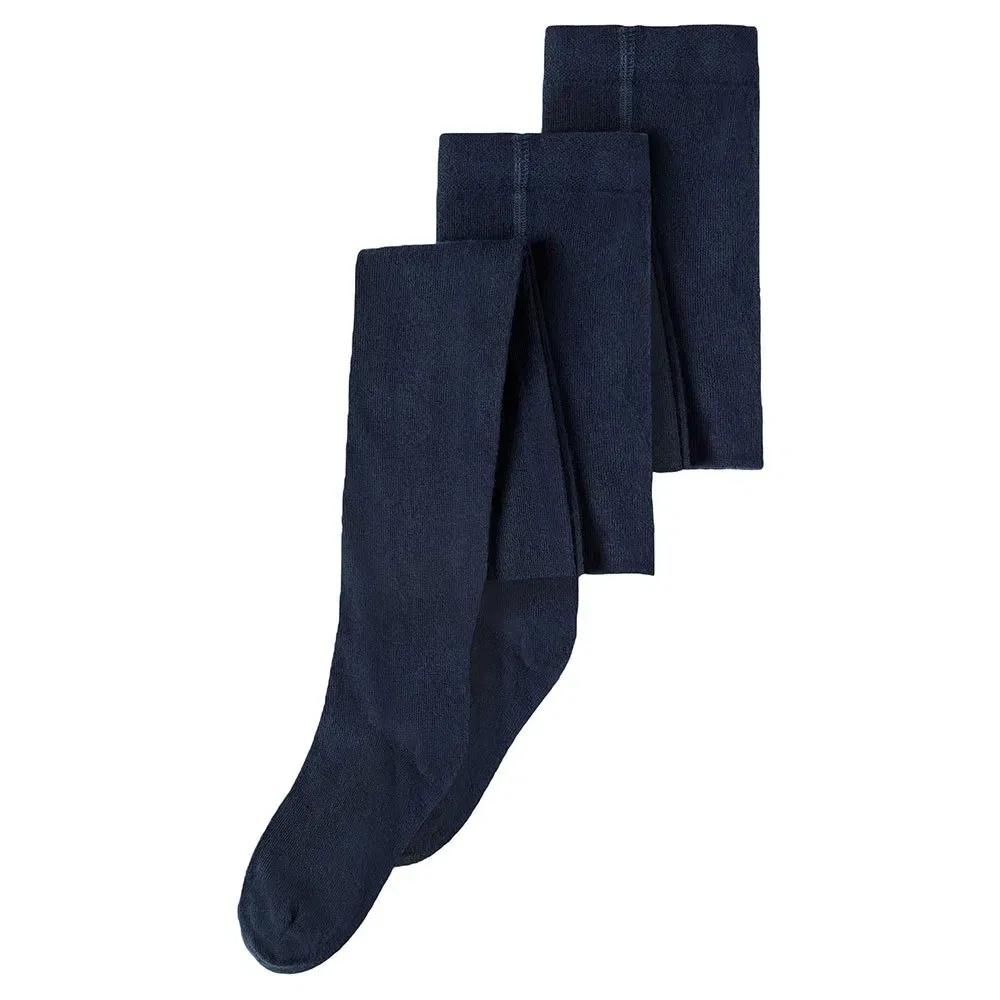 Детские колготки для девочек с хлопком Pantyhose socks 2 pairs Name it, Grey