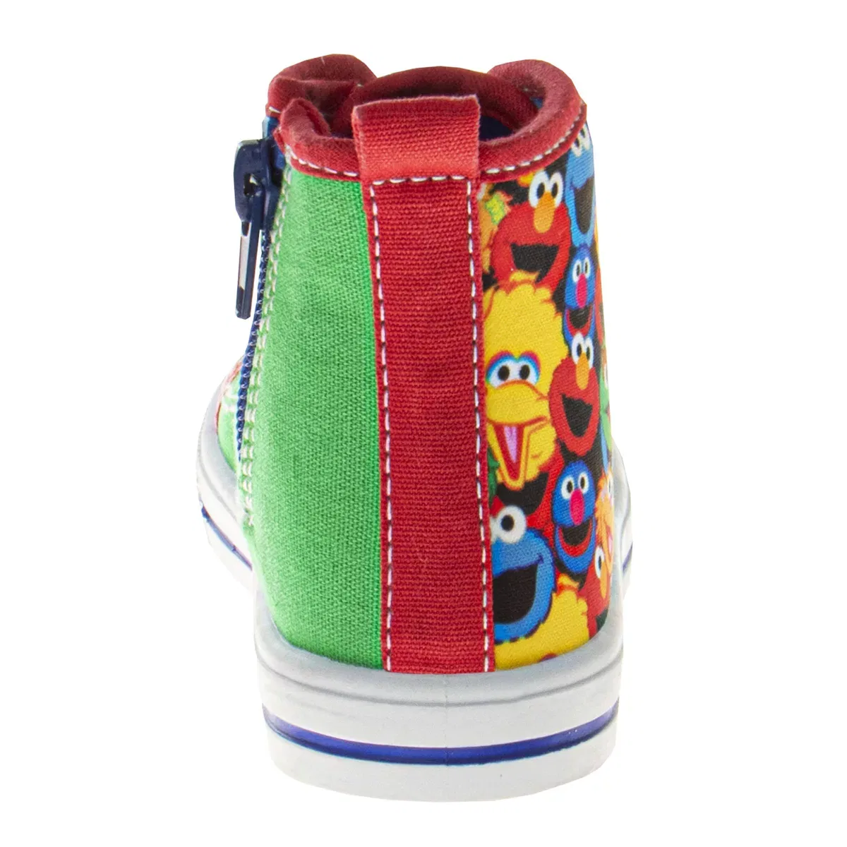 Детские кеды-высокие с принтом All Your Friends Sesame Street, Multi — фото 4