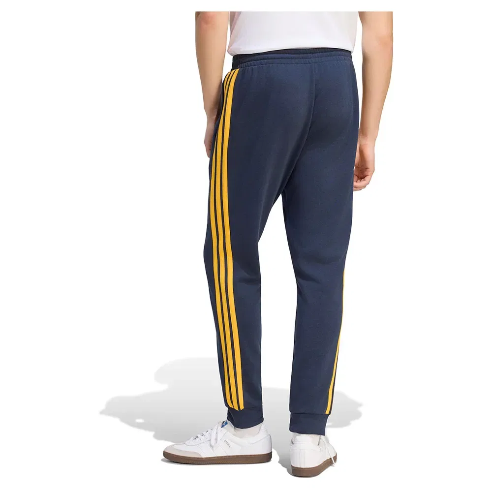 Мужские спортивные брюки с принтом Real Madrid DNA Adidas, Blue — фото 2