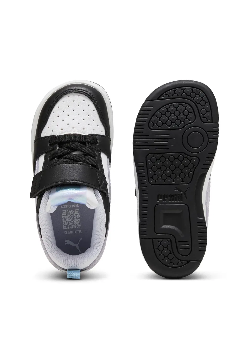 Rebound v6 lo spacebelle ac+inf - детская обувь Puma, Nero — фото 3