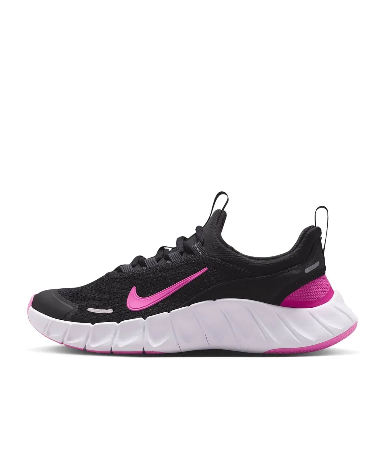 Детские кроссовки для бега с низким вырезом Nike Free Ride Big Kids' Running Shoes, Black