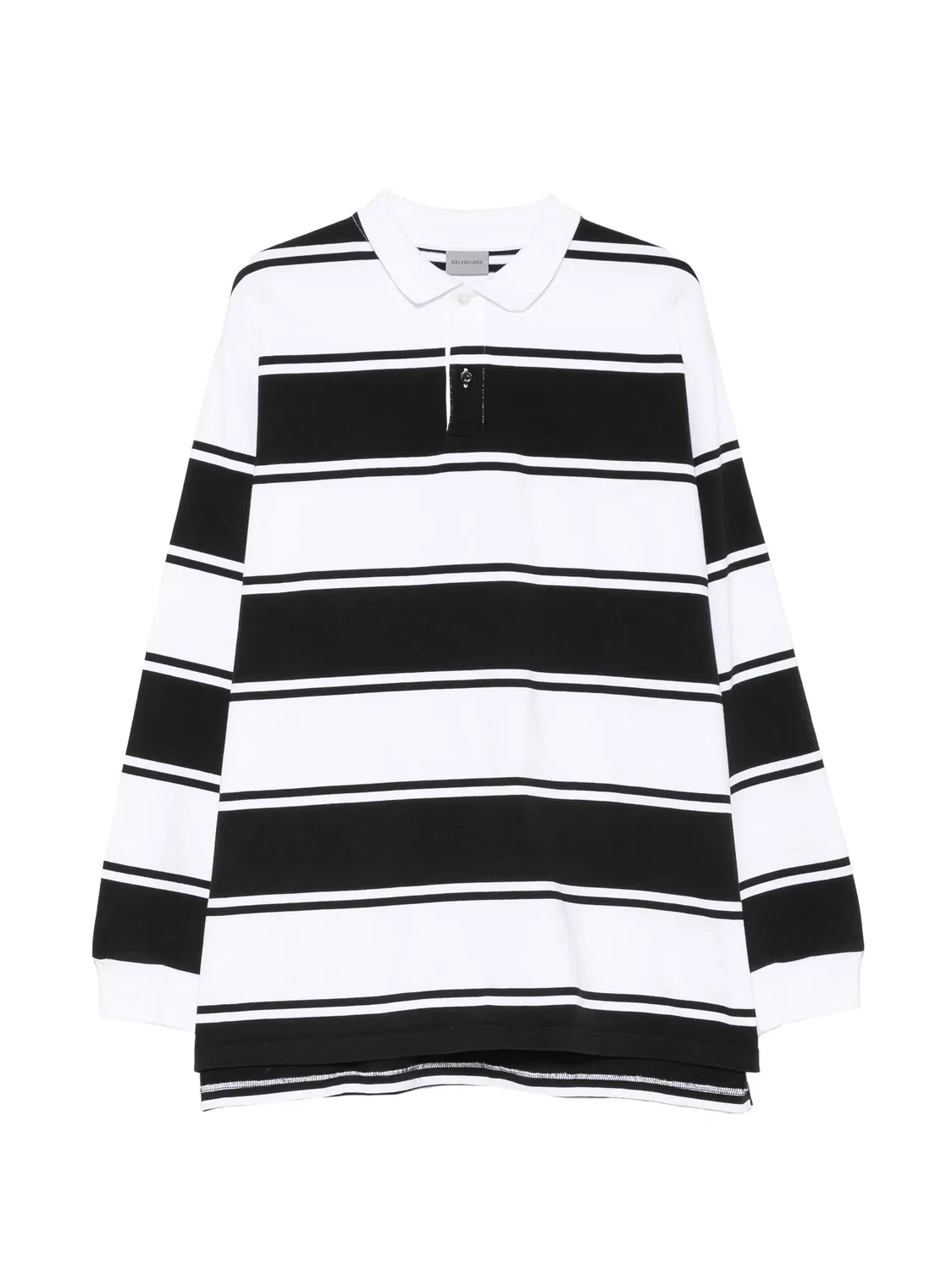 Рубашка-поло белая Balenciaga, белый