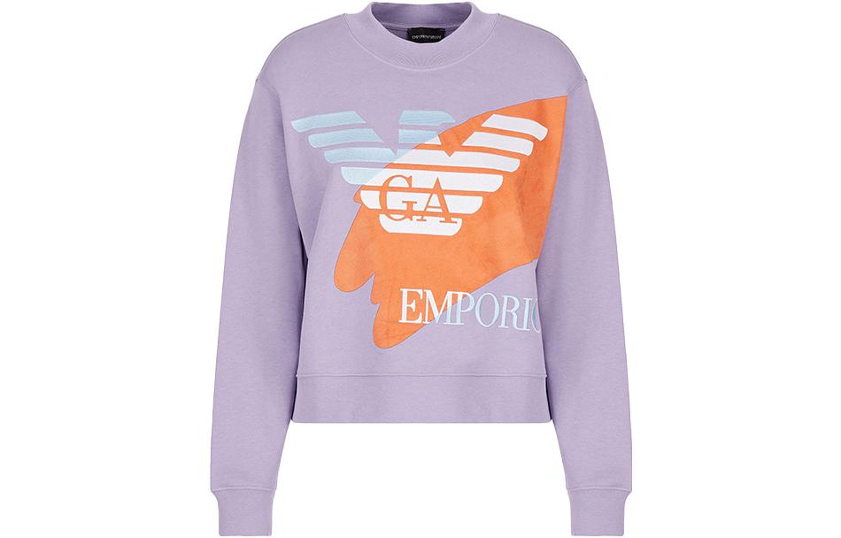 

Свитер женский фиолетовый EMPORIO ARMANI