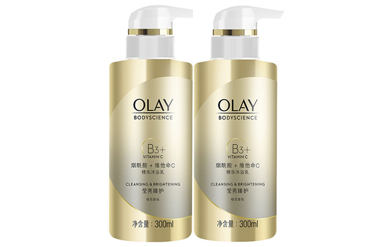 

Гель для душа с ниацинамидом увлажняющий освежающий уход 300мл*2/300мл*4 Olay