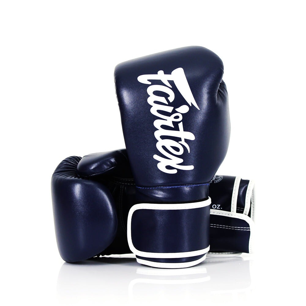 

Боксерские перчатки Fairtex Microfiber, 12 oz., синий