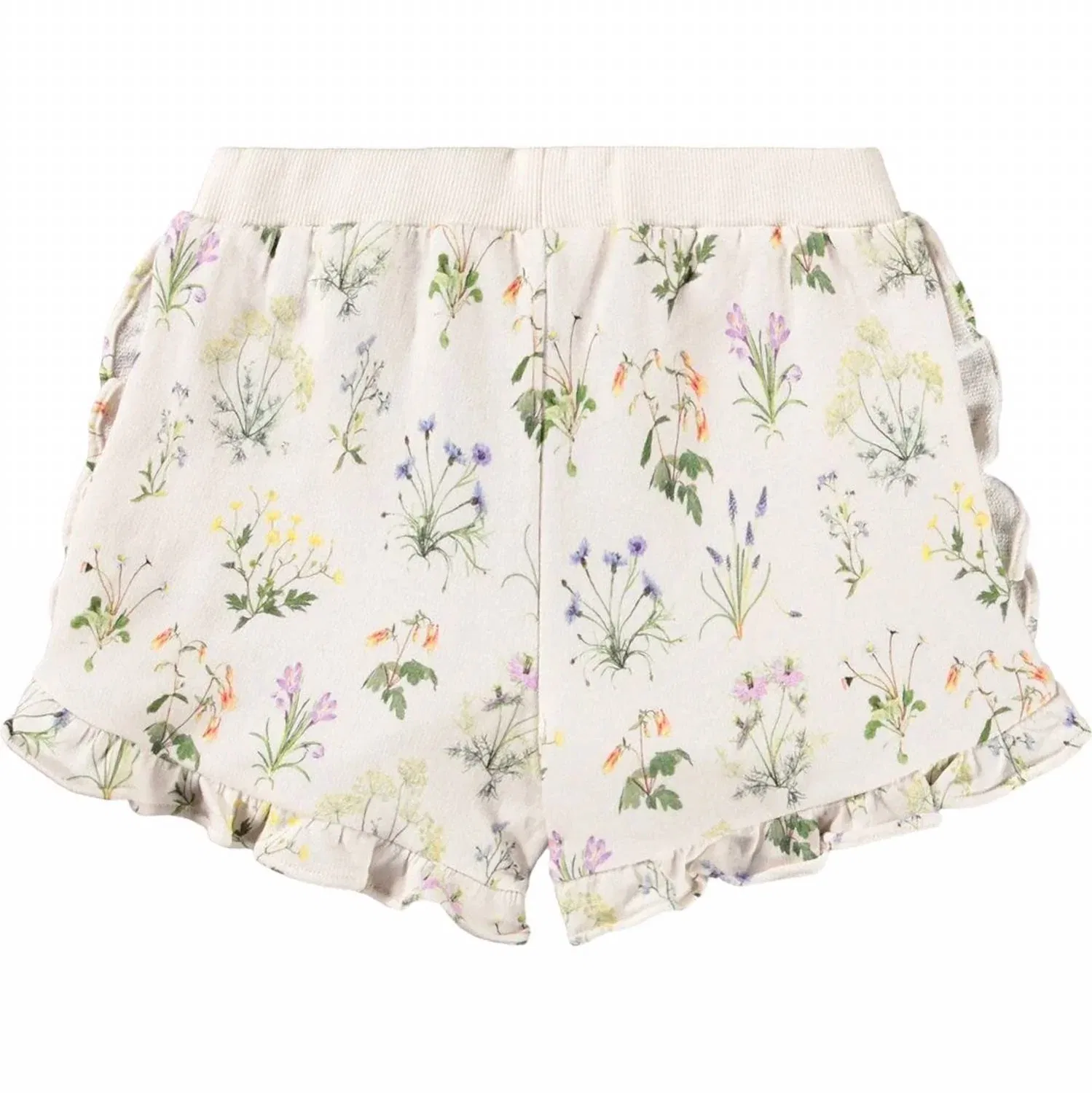 Детские шорты для девочек свободного кроя с цветочным принтом Acacia Short Molo, Primavera — фото 2