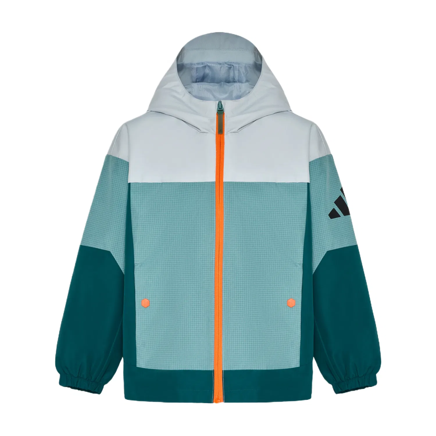 Детская куртка с капюшоном Adidas, Clear Gray