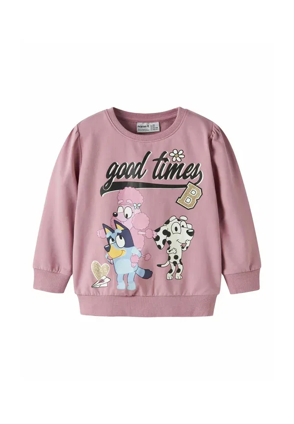 Свитер с принтом Animal Name It lilas, сиреневый