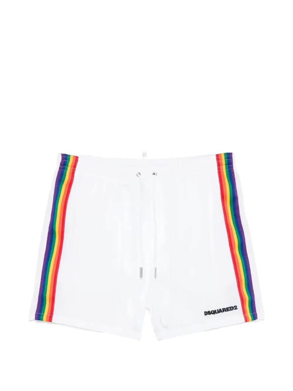 Плавки-шорты с кулиской Dsquared2, белый