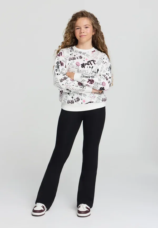 Свитшот с принтом Sweatshirt Terranova, Bianco Lana, белый