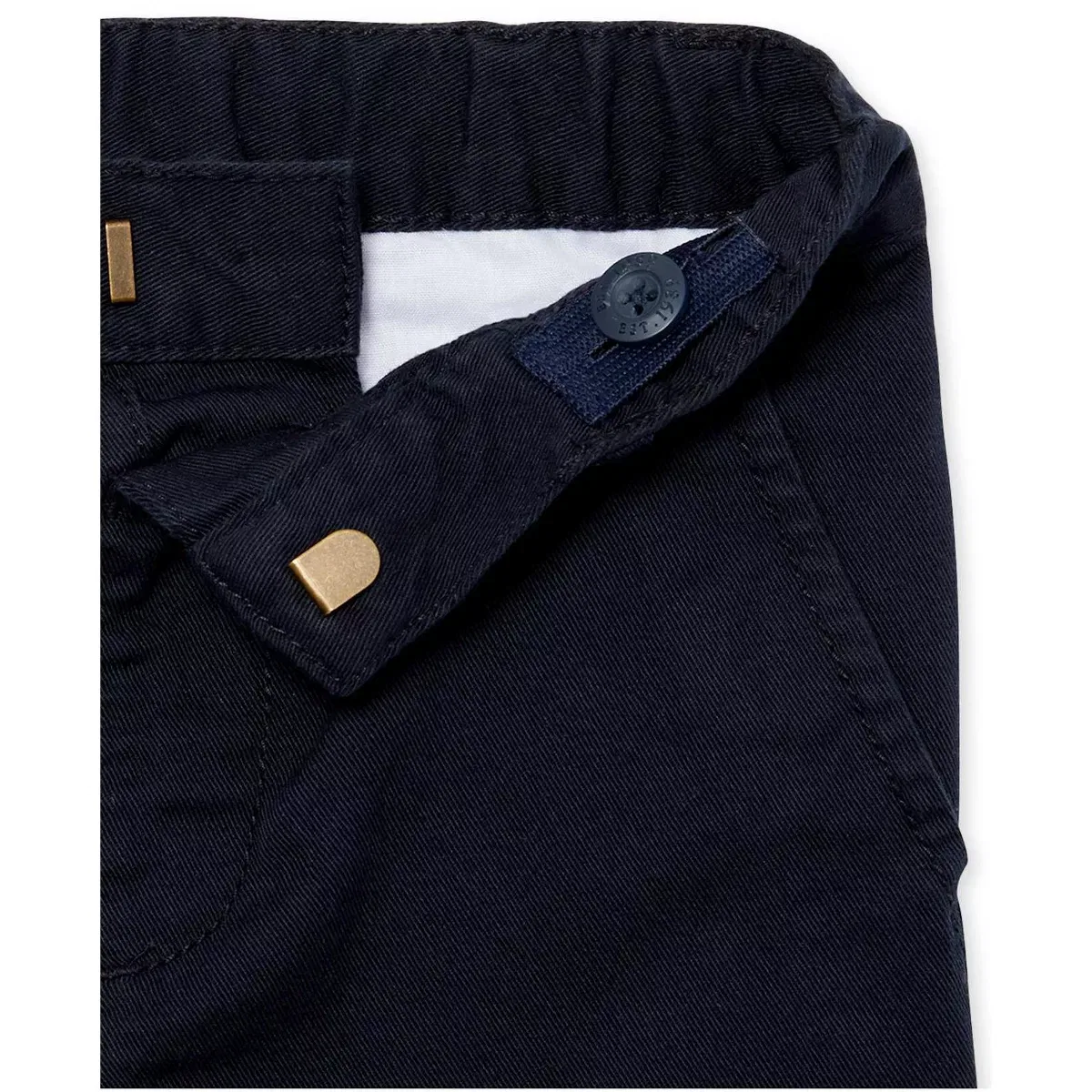 Детские брюки чинос для мальчиков хлопковые комплект 2 шт Straight Chino Pants The Children's Place, Blue — фото 2