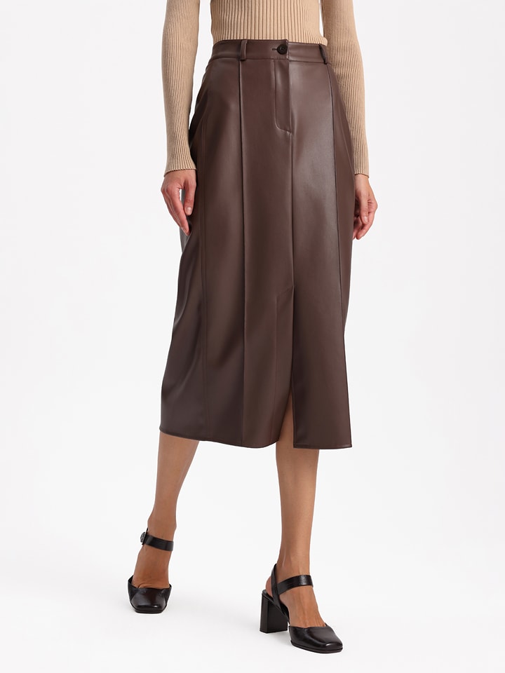 

Юбка до колена BGN Rock, темно-коричневый