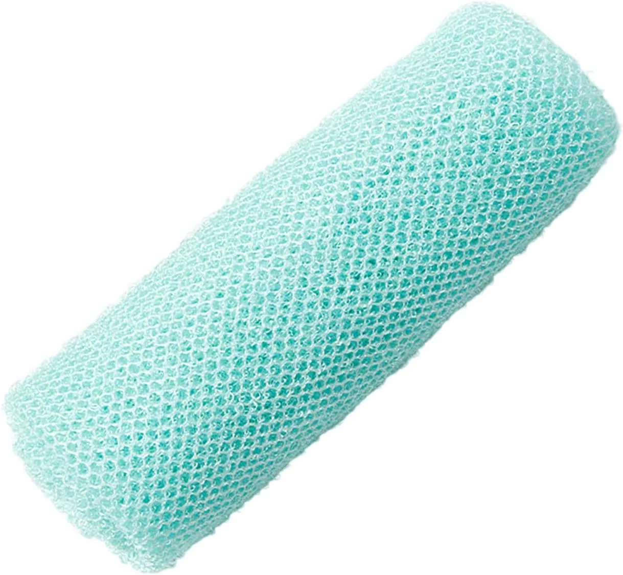 Мочалка из сетки для душа, Nylon, 80x30 см, Зеленый Generisch — фото 3