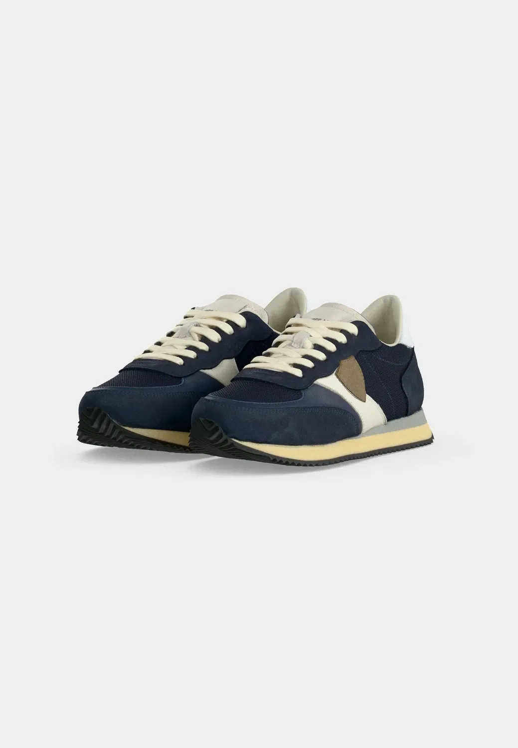Унисекс - кроссовки Philippe Model, Dark Blue/Off White/White/Sand — фото 3