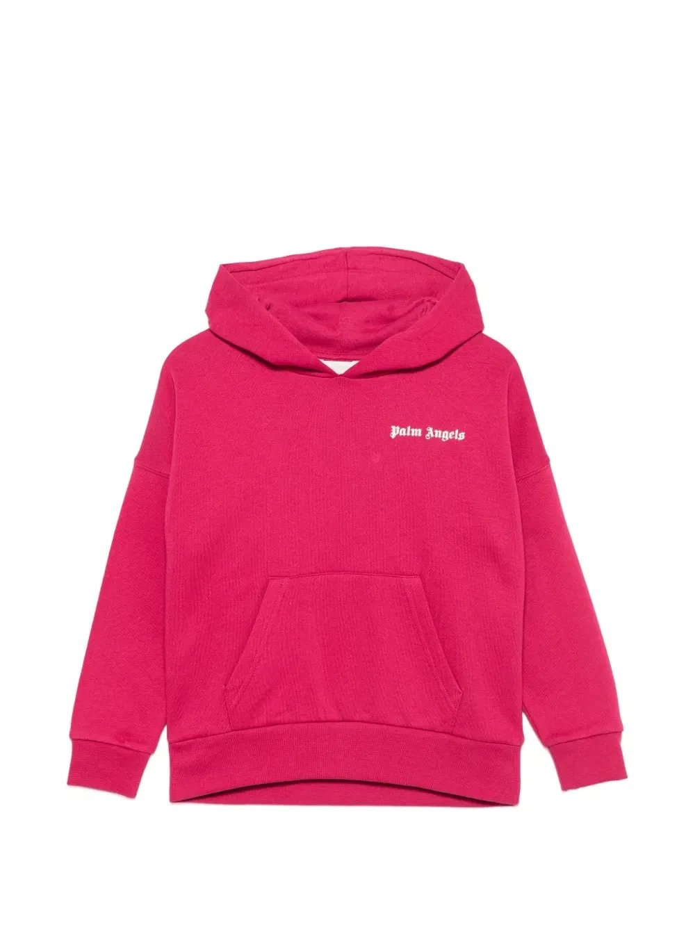 Худи с принтом логотипа Palm Angels Kids, розовый