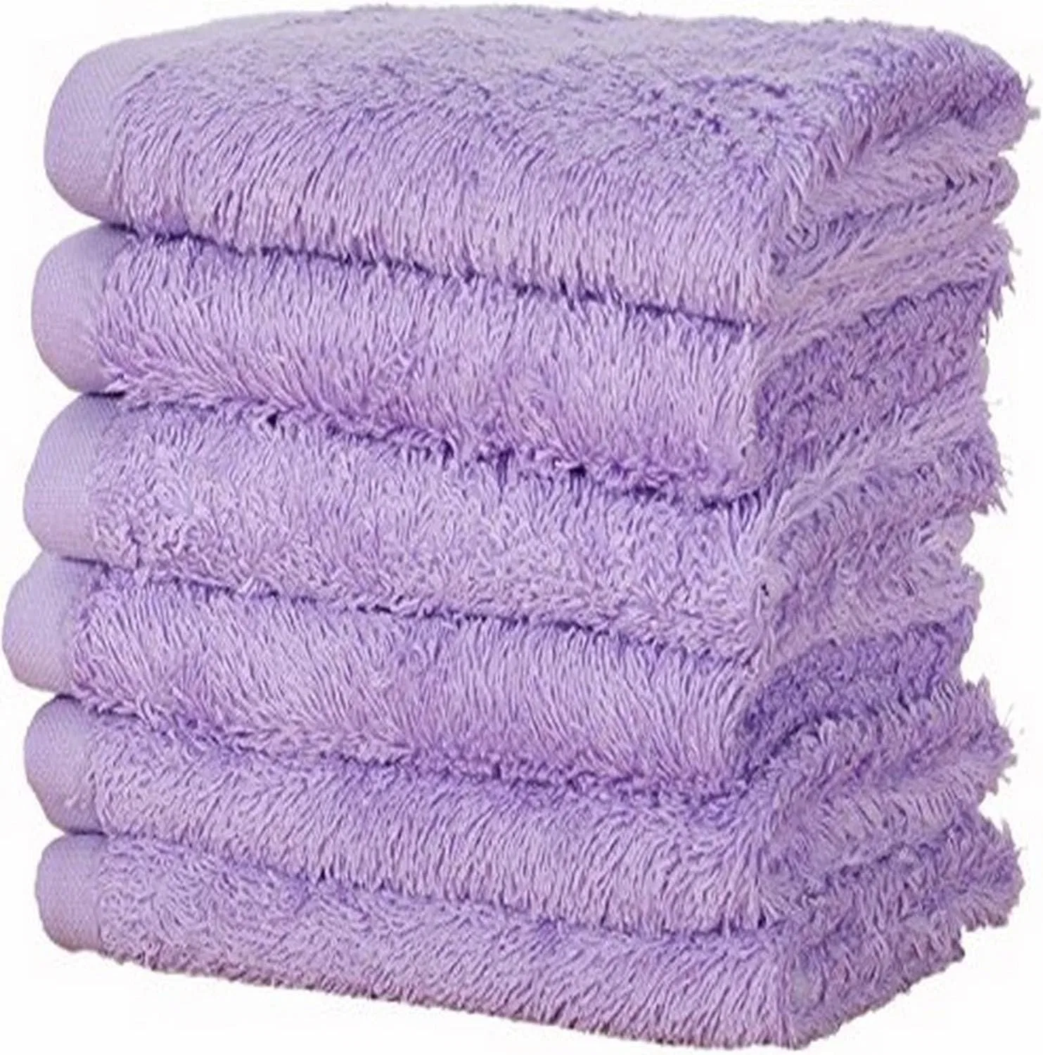 Мочалка Cotton, LinenTablecloth, 6 шт, 30x30 см, Lilac