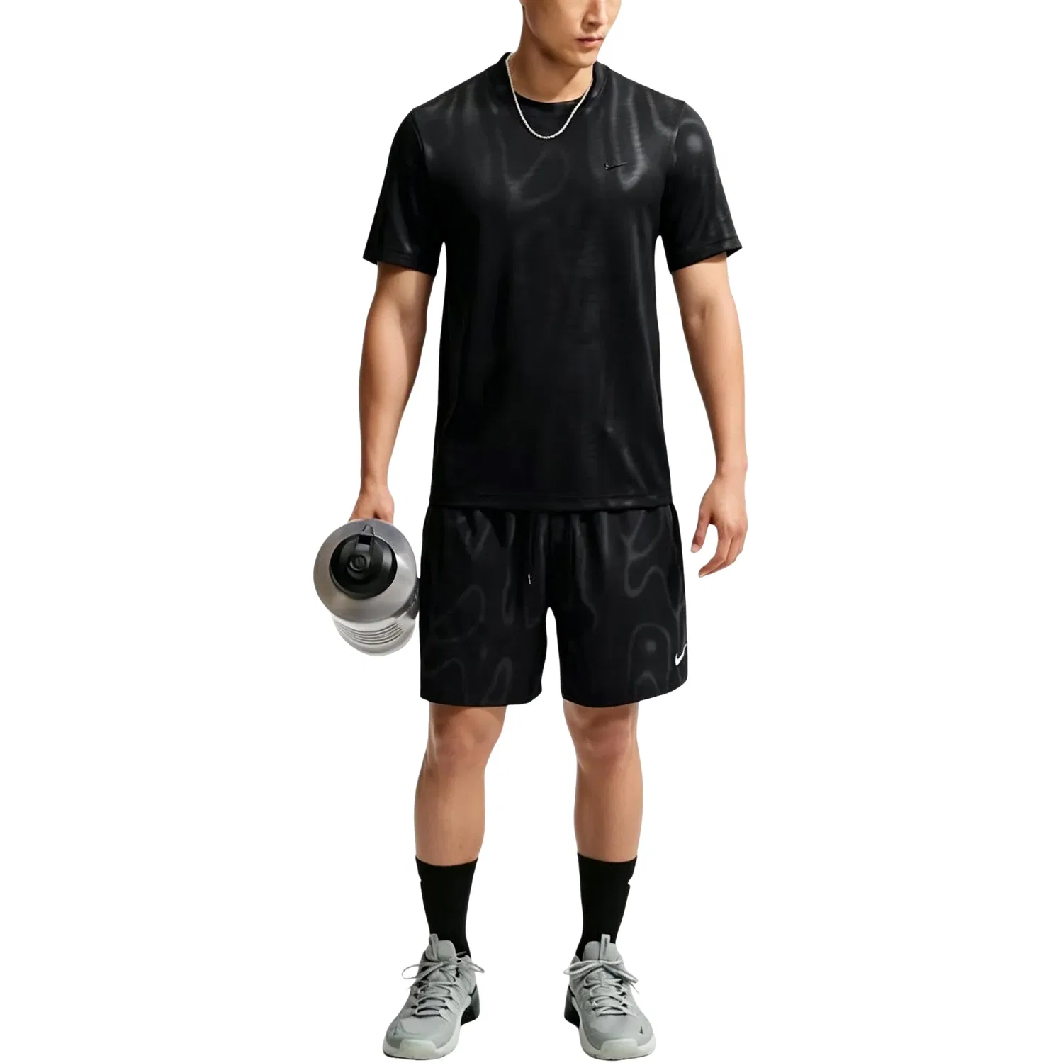Мужская футболка NAC Primary Dri-FIT T-Shirt 'Black' Nike, черный — фото 3