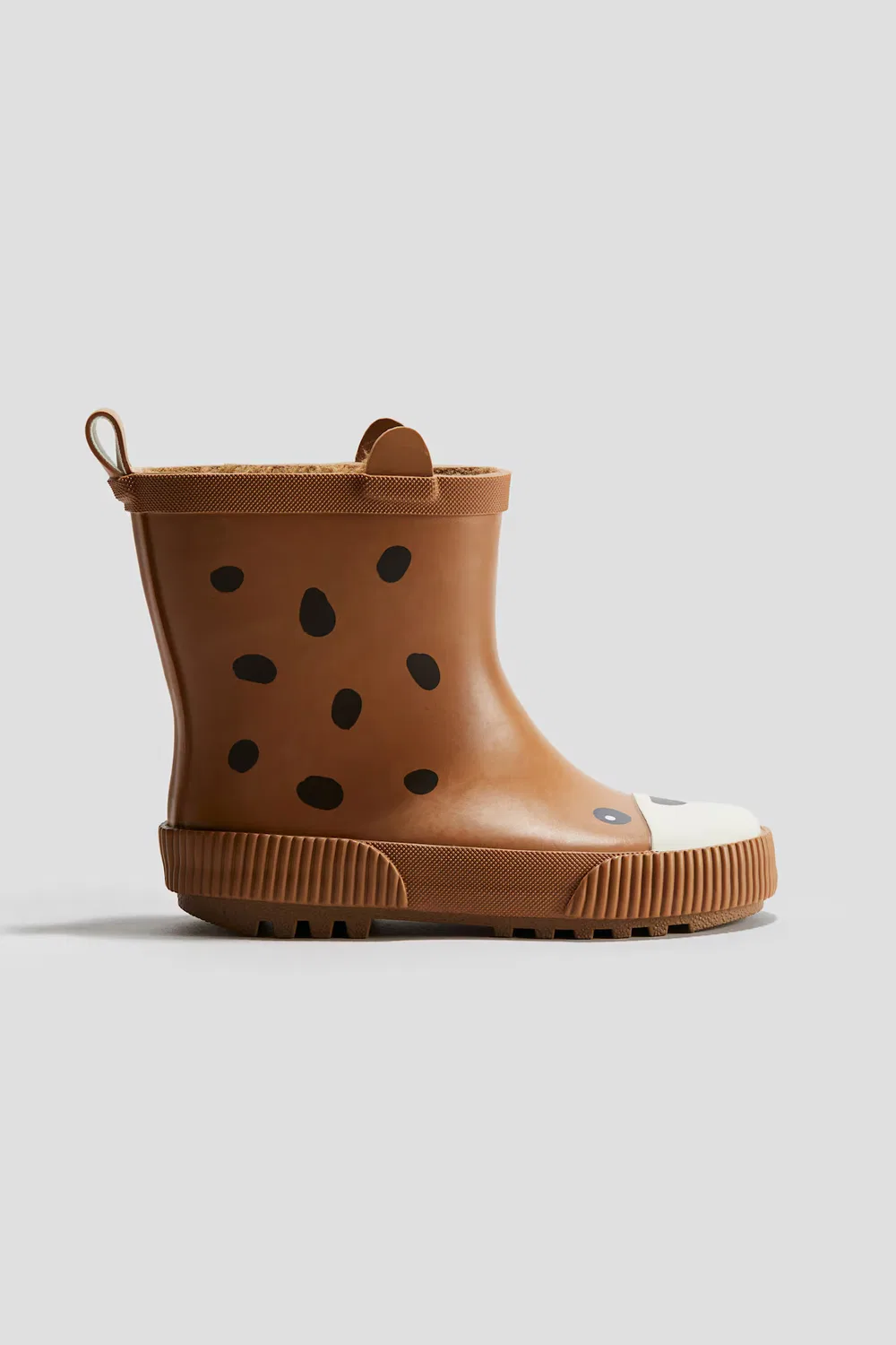 Резиновые сапоги с флисовой подкладкой H&M, Braun/Hund