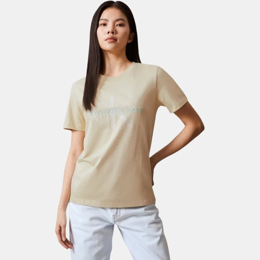 Женская футболка Calvin Klein, Soybean Juice Yellow — фото 4