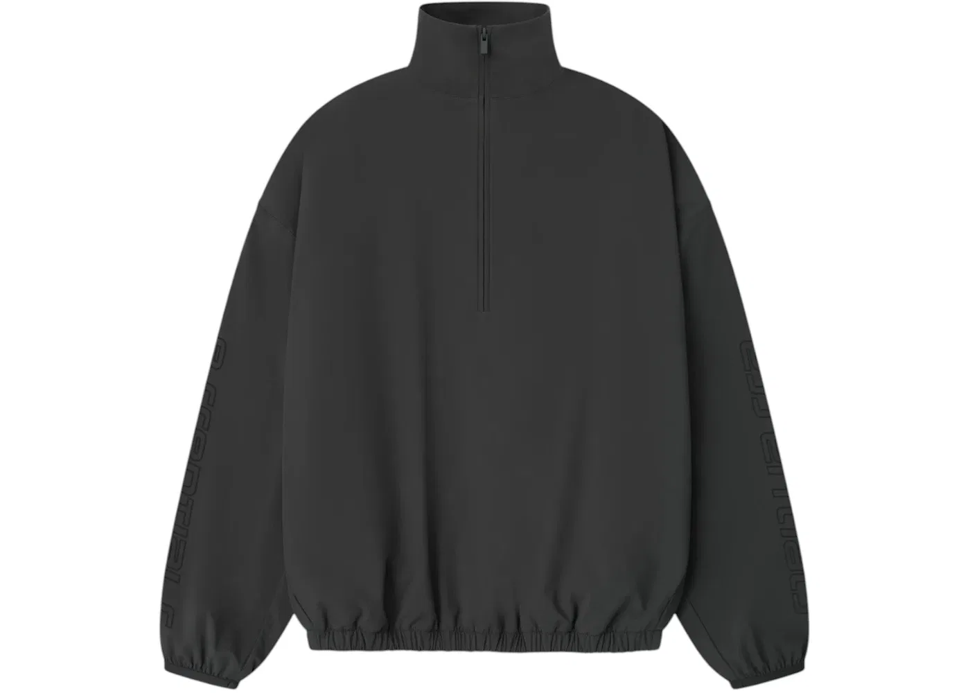 Женская куртка из нейлона с полузастежкой-молнией Fear of God Essentials, Iron Grey