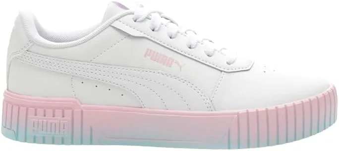 Детские кроссовки для девочек с градиентом Carina 2.0 PUMA, White