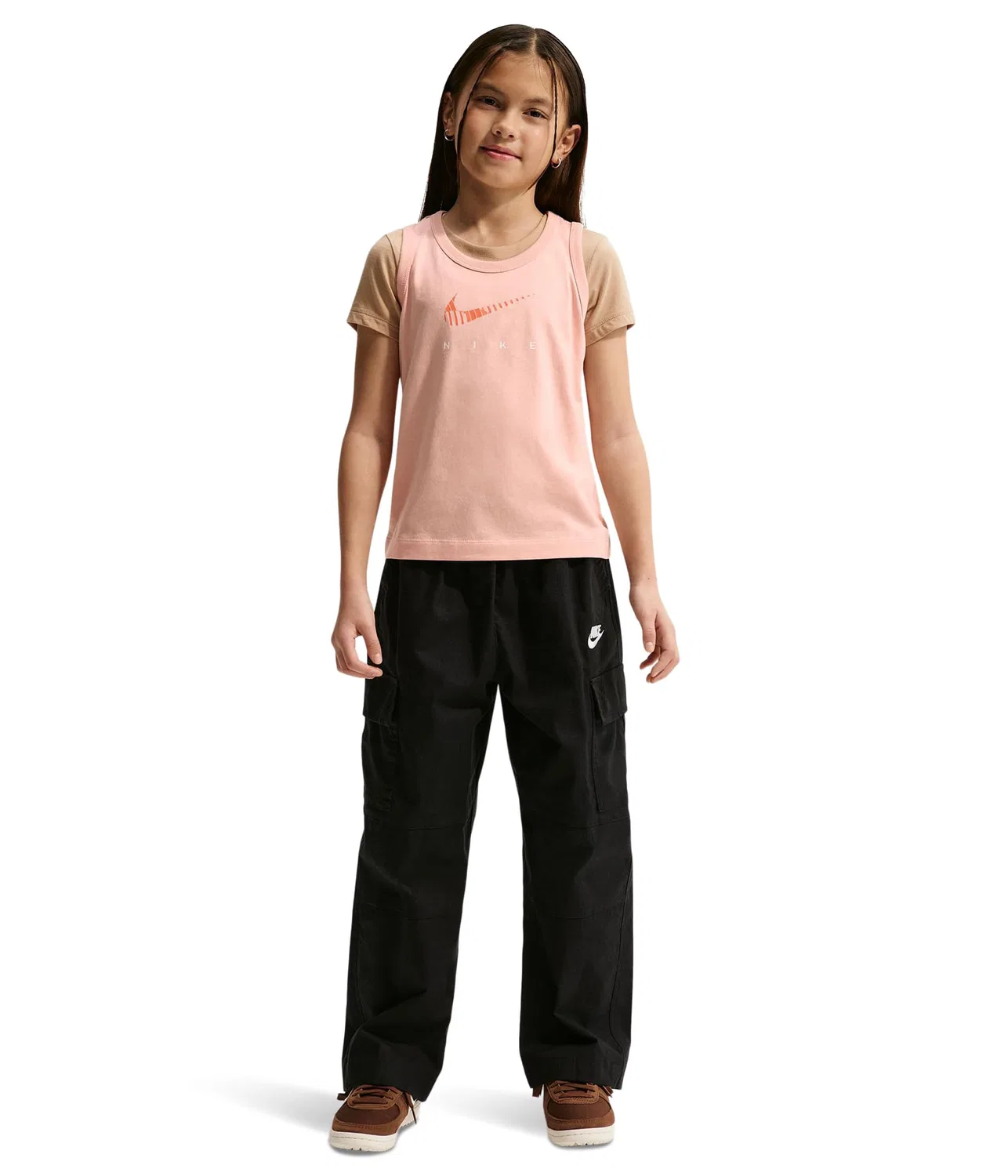 Спортивная майка (для маленьких и больших детей) Nike Kids, Arctic Orange