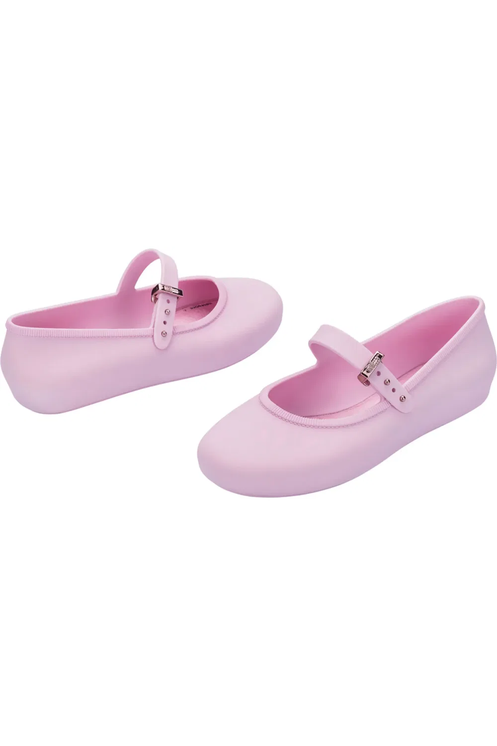 Детские балетки водонепроницаемые Mary Jane Soft Ballerina Mini Melissa, розовый — фото 4