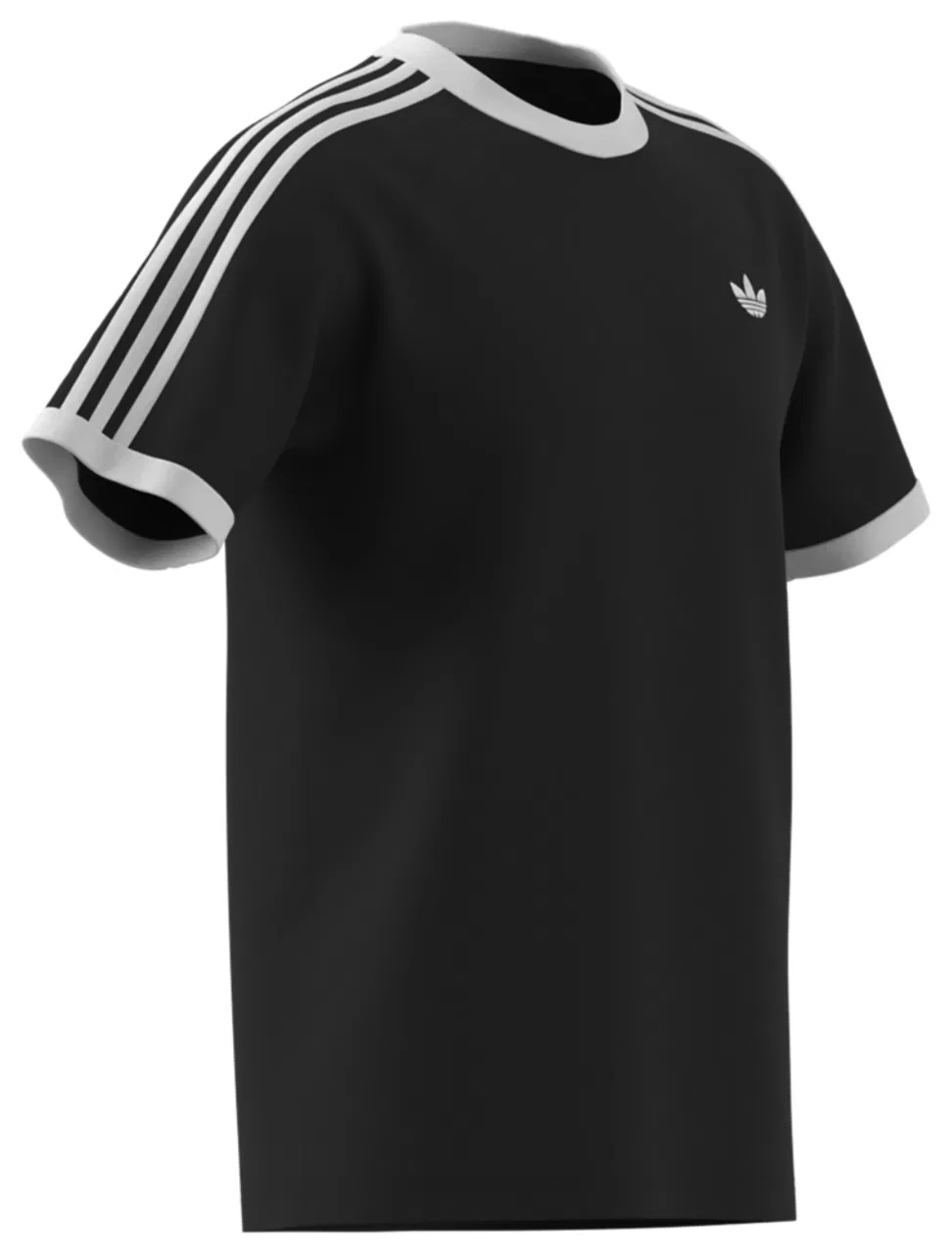 Мужская футболка 3-Stripes Adidas, черный/белый — фото 3