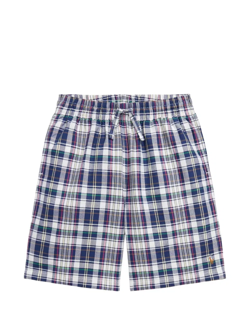Шорты Big Fit в клетку Polo Ralph Lauren Kids, синий
