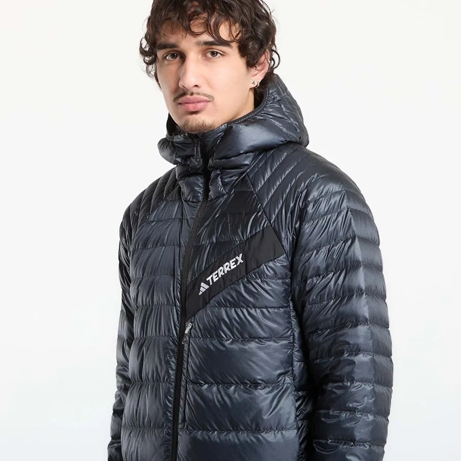 Мужская куртка adidas Trk Down J, Черный — фото 2
