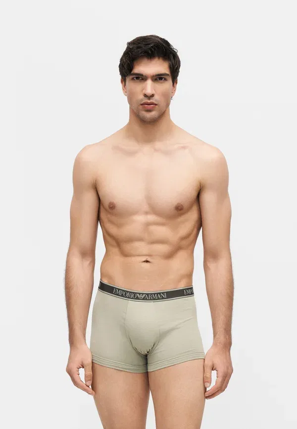 Набор из 3 плавок Core с логотипом parte bassa Emporio Armani, зеленый — фото 3
