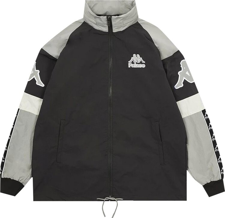 

Куртка Palace x Kappa Warm Up Jacket 'Black', черный