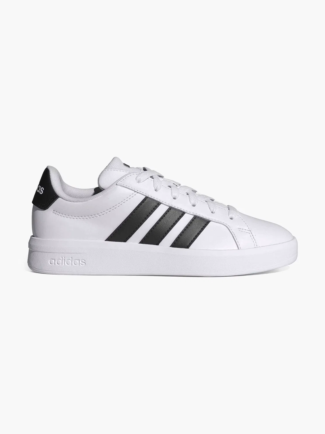 Детские кроссовки шнурованные Adidas, белый