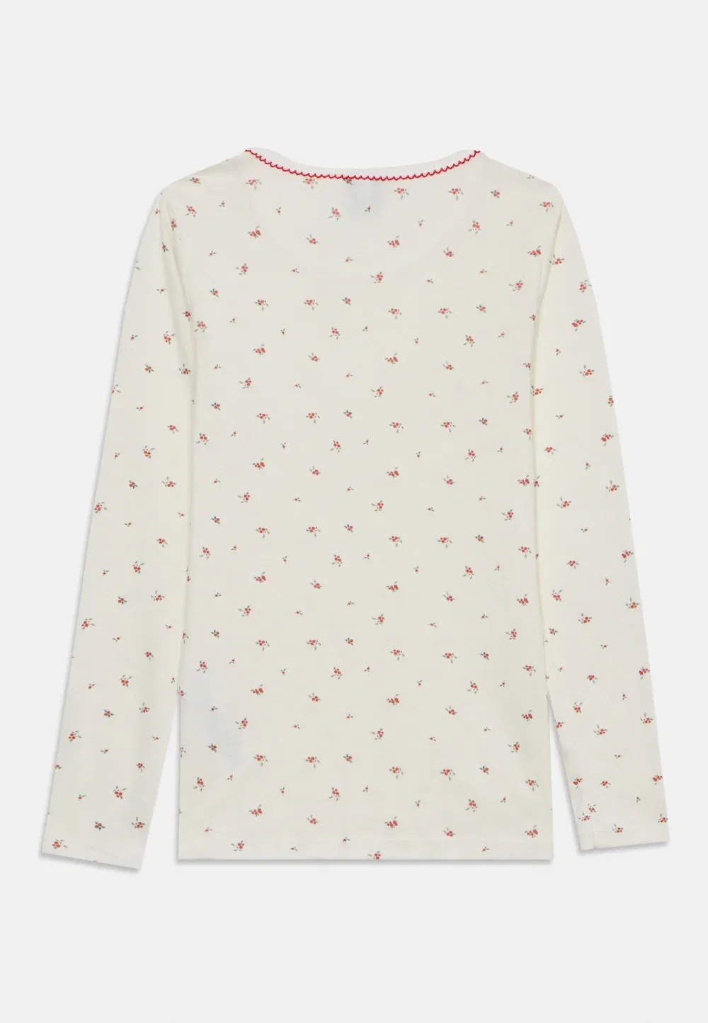 Комплект из 2 футболок - пижамная футболка Petit Bateau, Off-White — фото 2