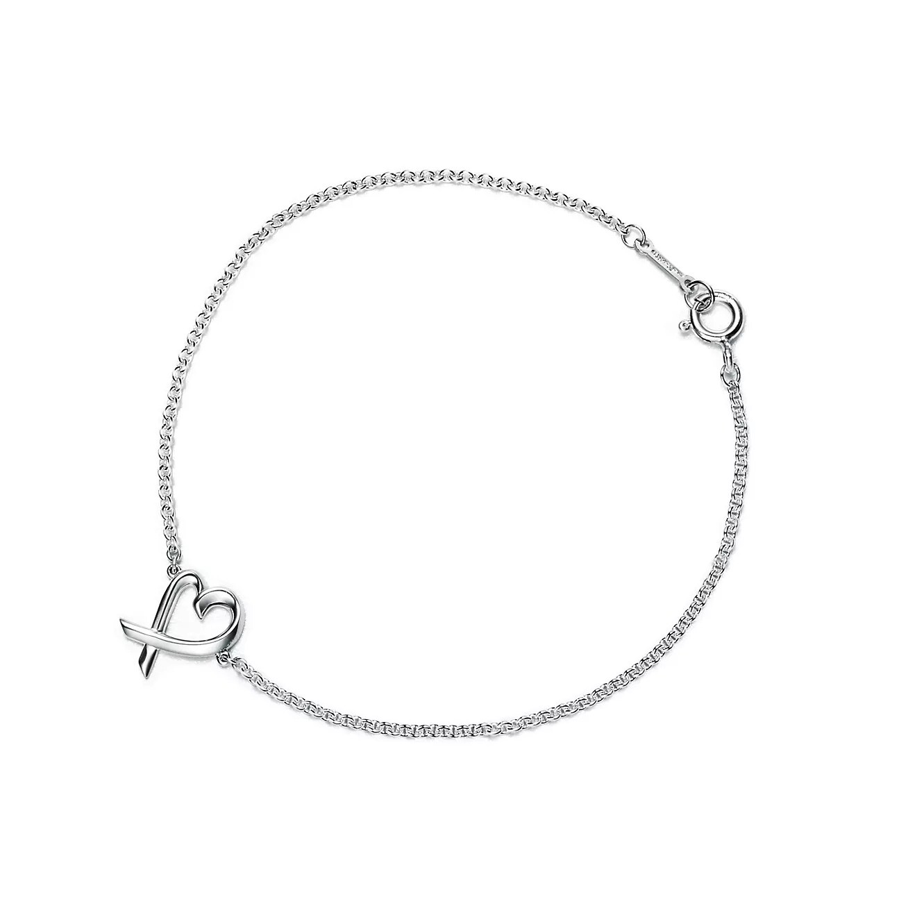 

Браслет Tiffany & Co. Paloma Picasso Loving Heart, серебро