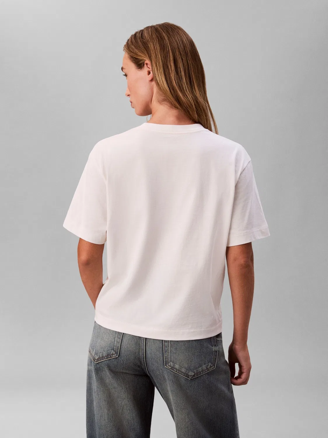 Футболка с принтом Calvin Klein Cocktail Logo, белый — фото 2