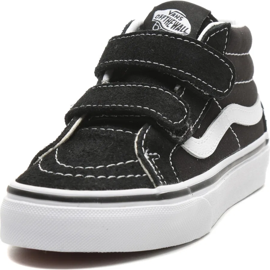 Кроссовки Vans Sk8-Mid Reissue V, Черно-белый — фото 2