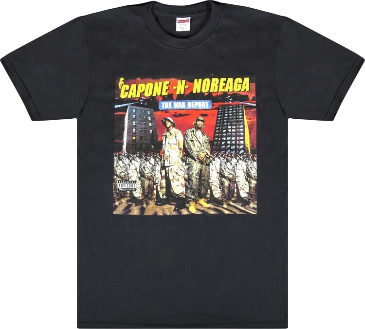 

Футболка Supreme The War Report T-Shirt 'Black', черный