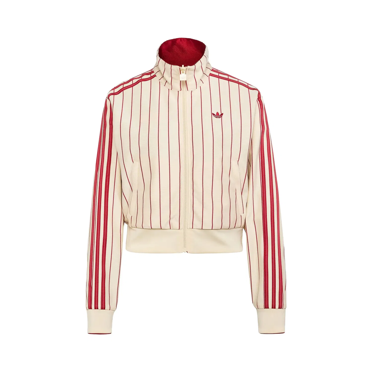 Куртка-трек с принтом Firebird adidas, Warm Vanilla/Team Victory Red
