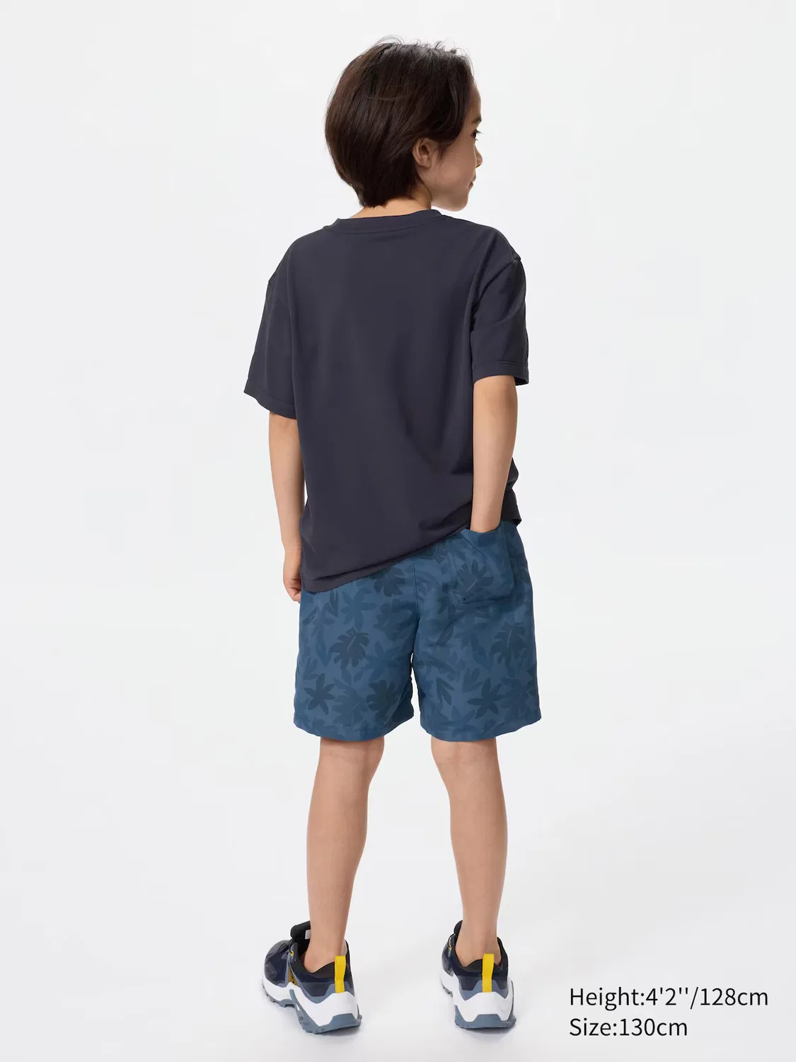 Шорты Uniqlo, детские, синий — фото 3