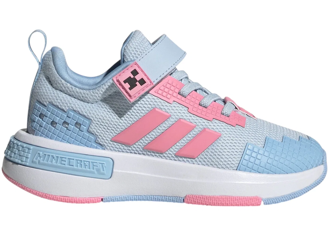 Детские кроссовки Lifestyle Adidas Pro Adidas, Crystal Sky/Bliss Pink/Glow Blue