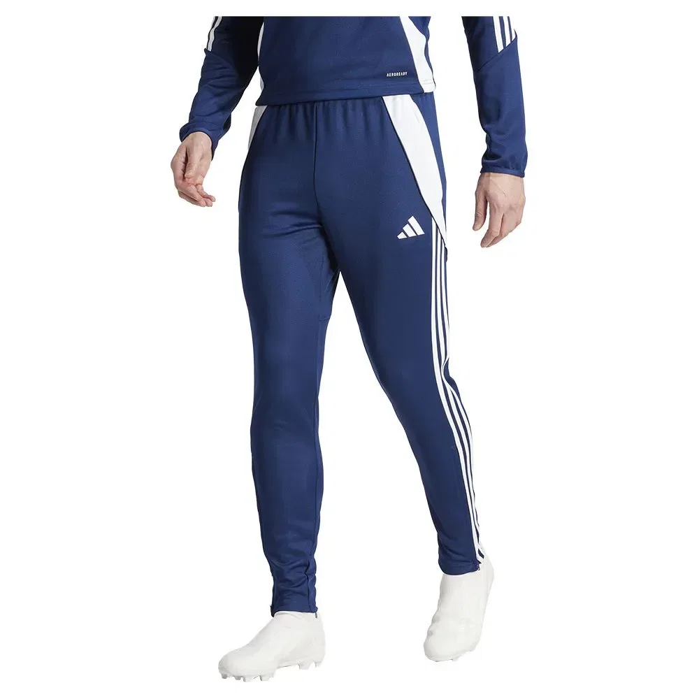 Женские спортивные штаны с флисом Adidas Tiro24, Blue