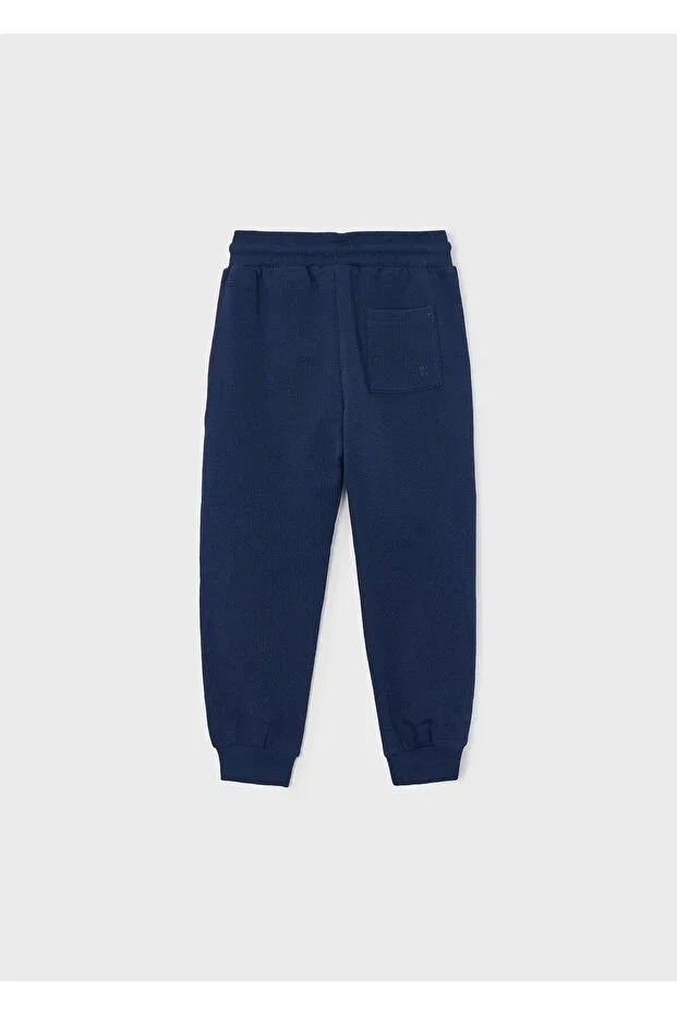 Детские спортивные штаны для мальчиков с эластичными манжетами Mayoral, Navy Blue — фото 2