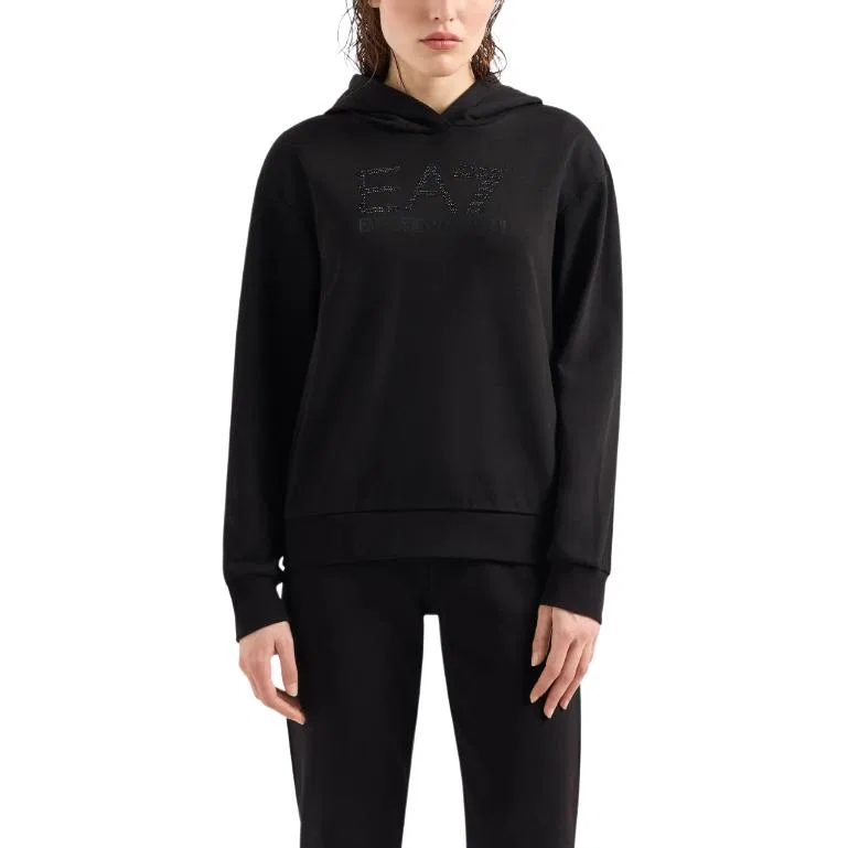 Женский свитшот EMPORIO ARMANI EA7, Black — фото 3
