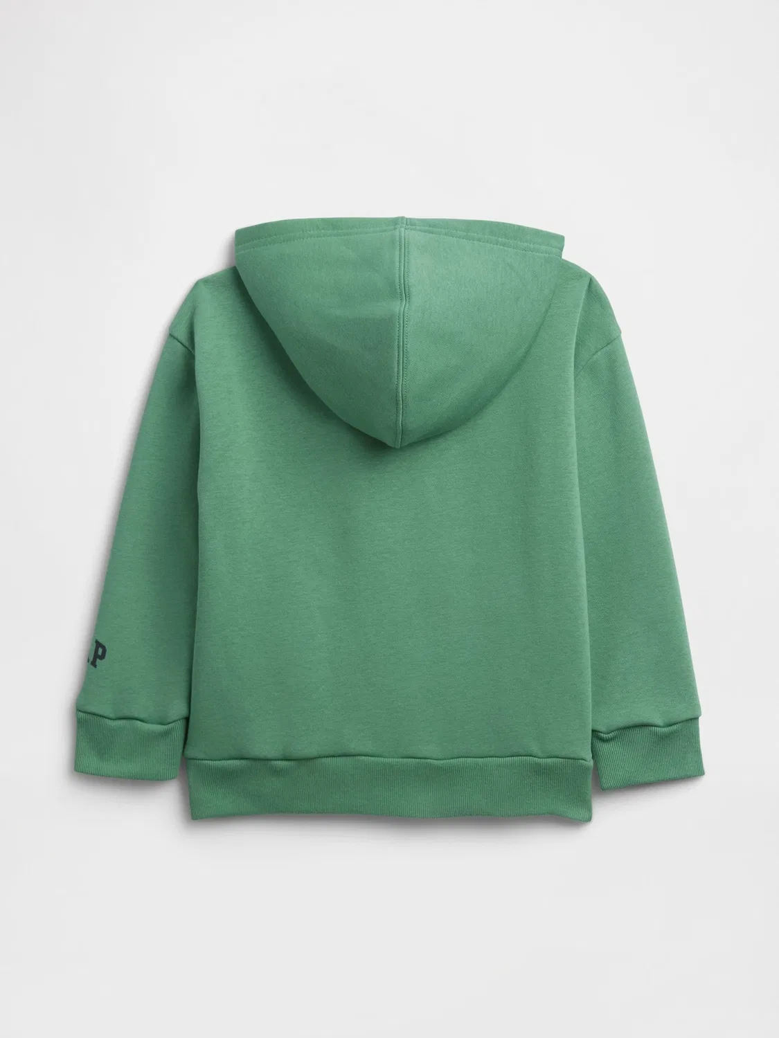 Худи на молнии Gap Relaxed Zip Hoodie, зеленый — фото 2
