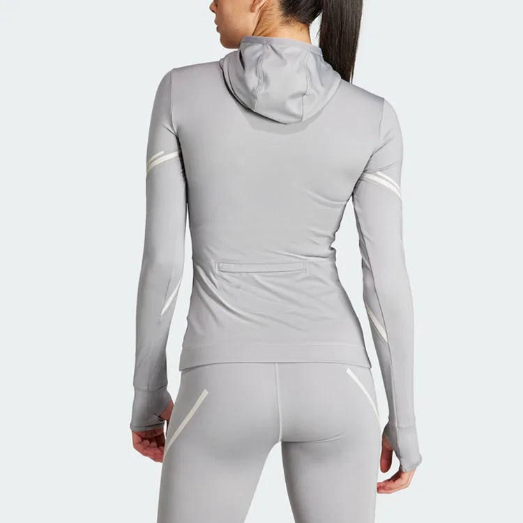 Женская куртка Adidas x Stella McCartney, Dove Gray — фото 3