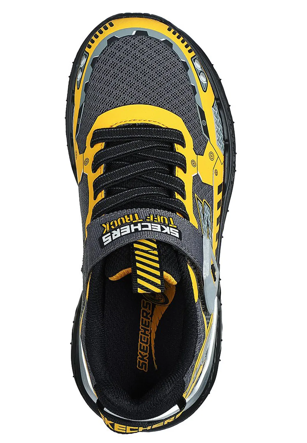 Детские кроссовки с принтом SKECH TRACKS Skechers, Bunt — фото 3