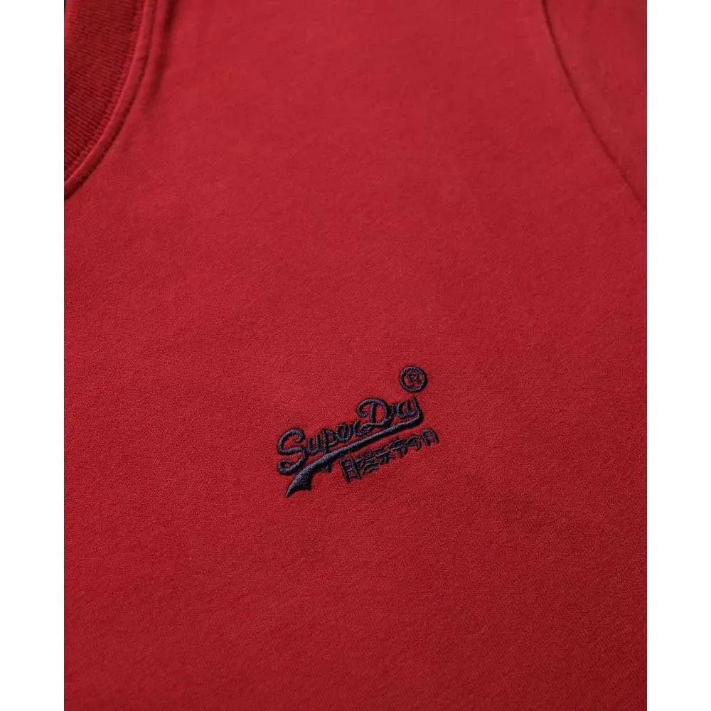 Футболка с логотипом Vintage Superdry, красный — фото 4